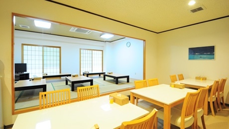 写真：朝食会場