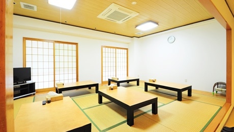写真：朝食会場